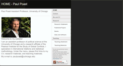 Desktop Screenshot of paulpoast.com